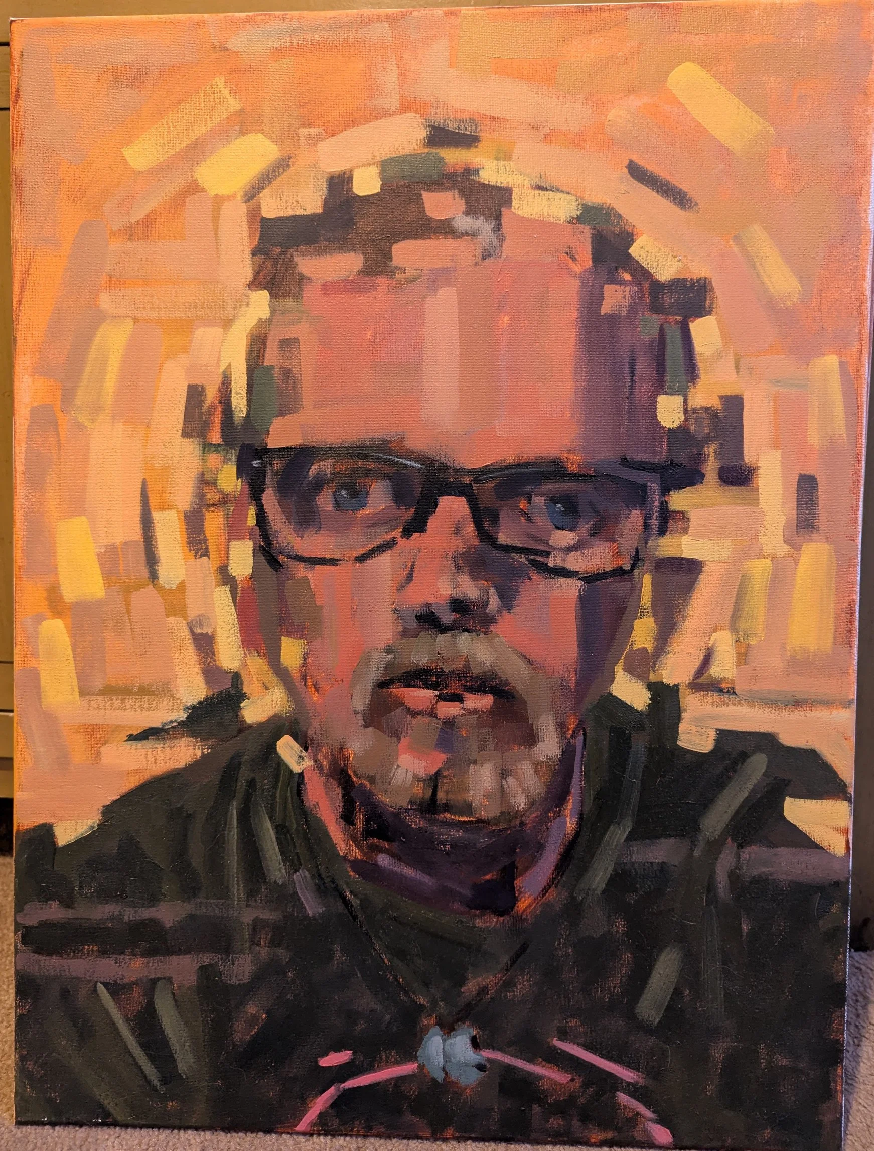 Abstracted Self Portrait