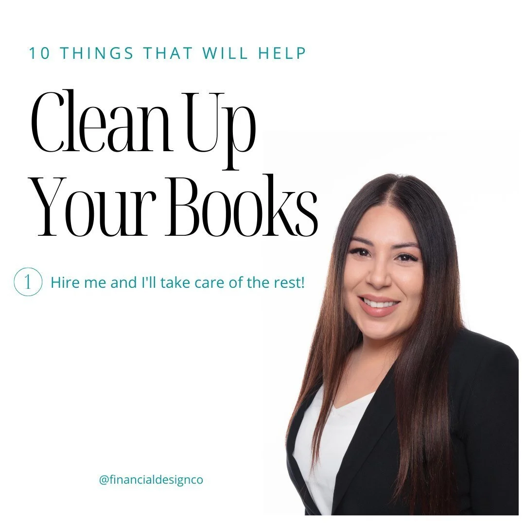 Don't worry - I've got steps 2 through 9 handled when it comes to getting your bookkeeping in order!

Quit worrying about the nitty-gritty, technical parts of your bookkeeping and feel confident knowing you've got me on your team.

Click the link in 