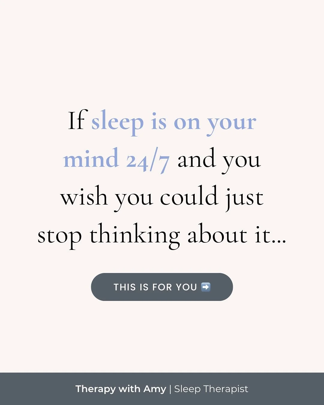 It&rsquo;s exhausting right? 💭🌀

Not only the tiredness from lack of sleep but the constant thinking and worrying about the situation.

👉 I like to think of these thoughts as being like an inflatable beach ball. Trying to suppress or push away the