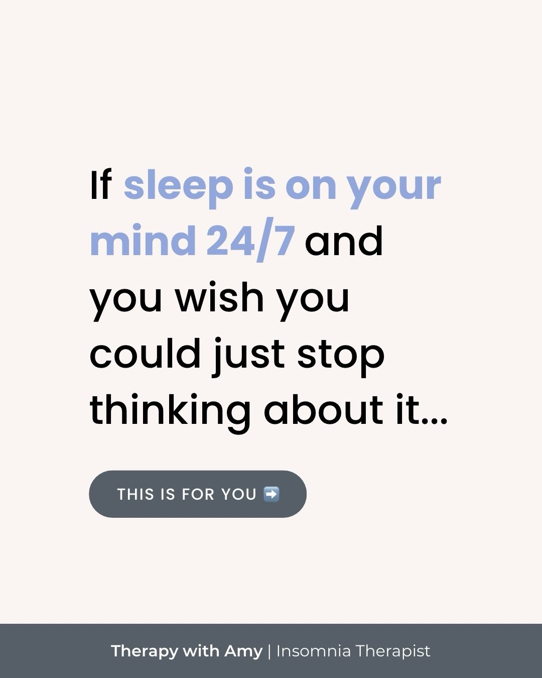 It&rsquo;s exhausting right? 🥱

Not only the tiredness from lack of sleep but the constant thinking and worrying about the situation.

🏖️ I like to think of these thoughts as being like an inflatable beach ball. Trying to suppress or push away the 