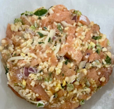 Jalapeno and Monterey Jack Salmon Burgers (2 pack)