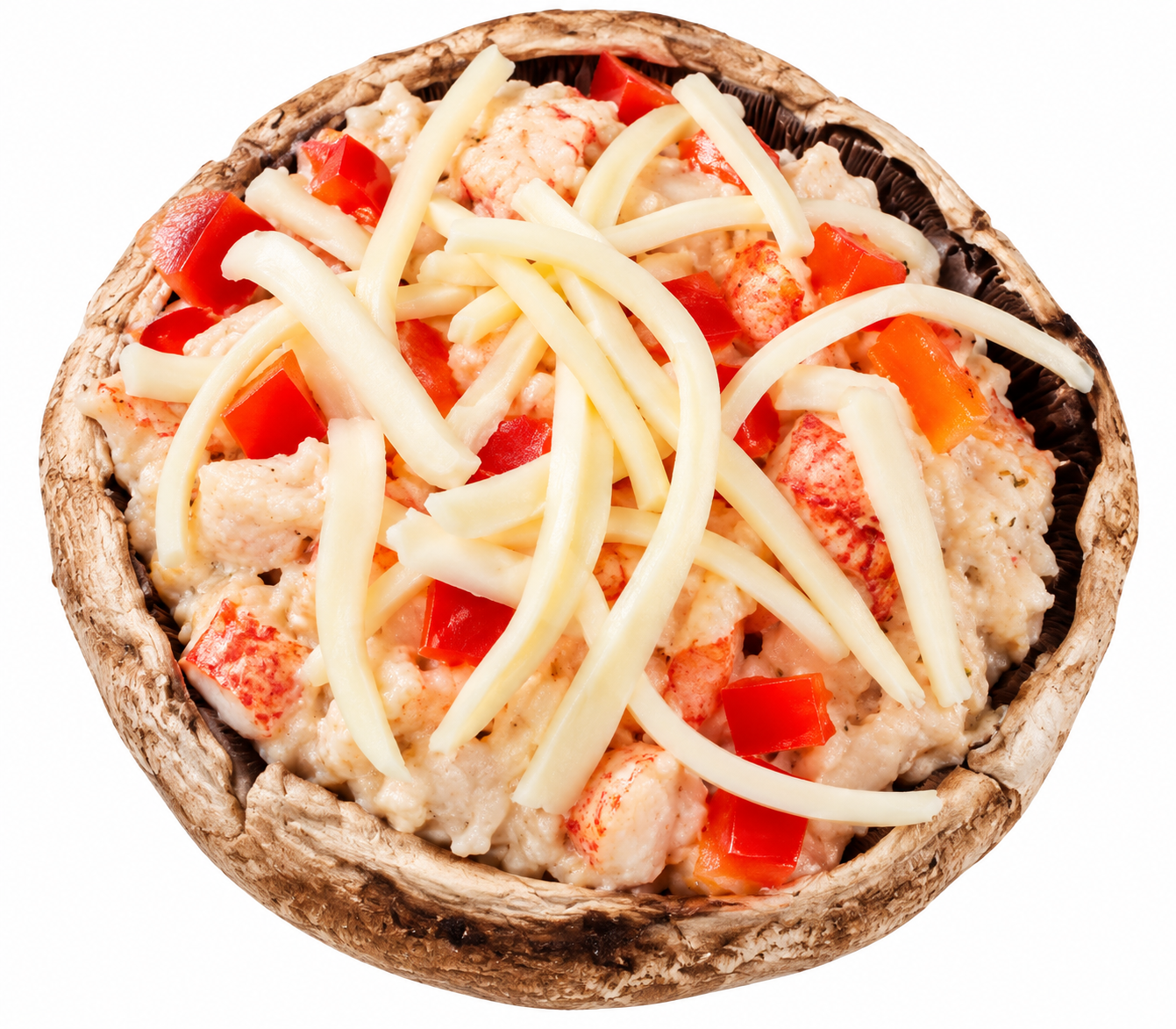 Supreme Lobster Stuffed Portobellos