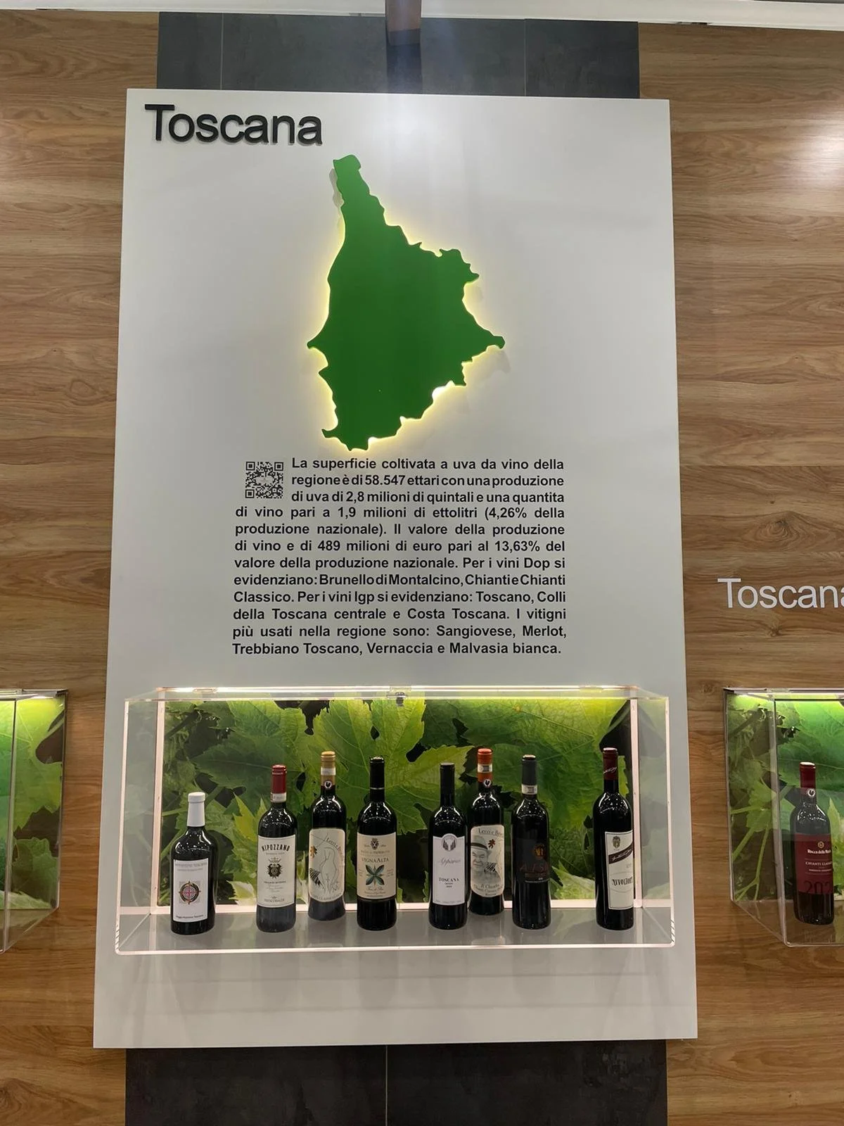"Apparso" wine at Vinitaly International wine  exhibition