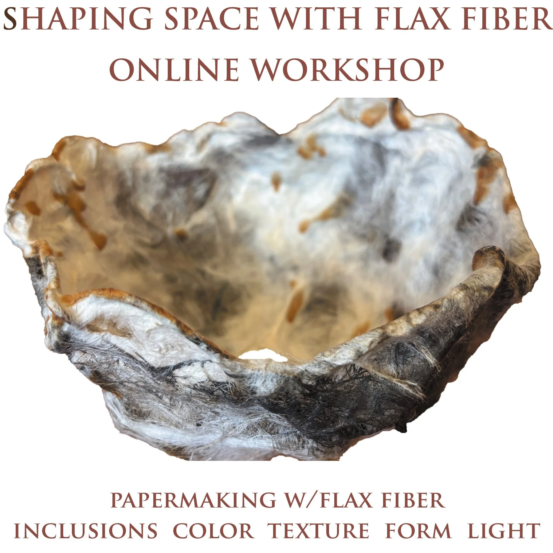 Shaping Space with Flax Fiber - ONLINE