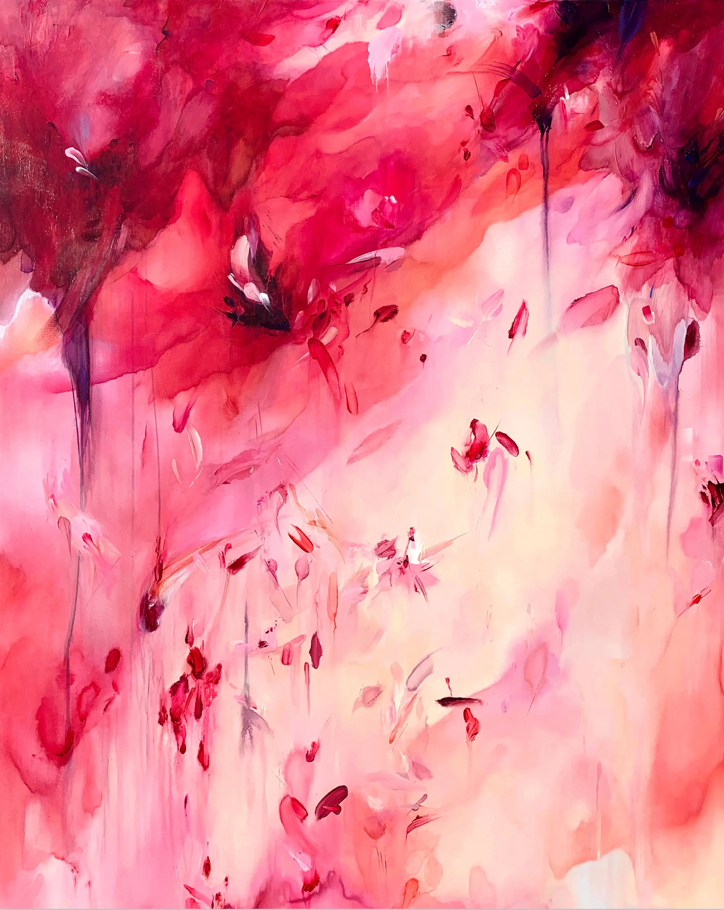THE OCCUPATION OF MY BODY · Acrylic on canvas · 150 x 120 cm