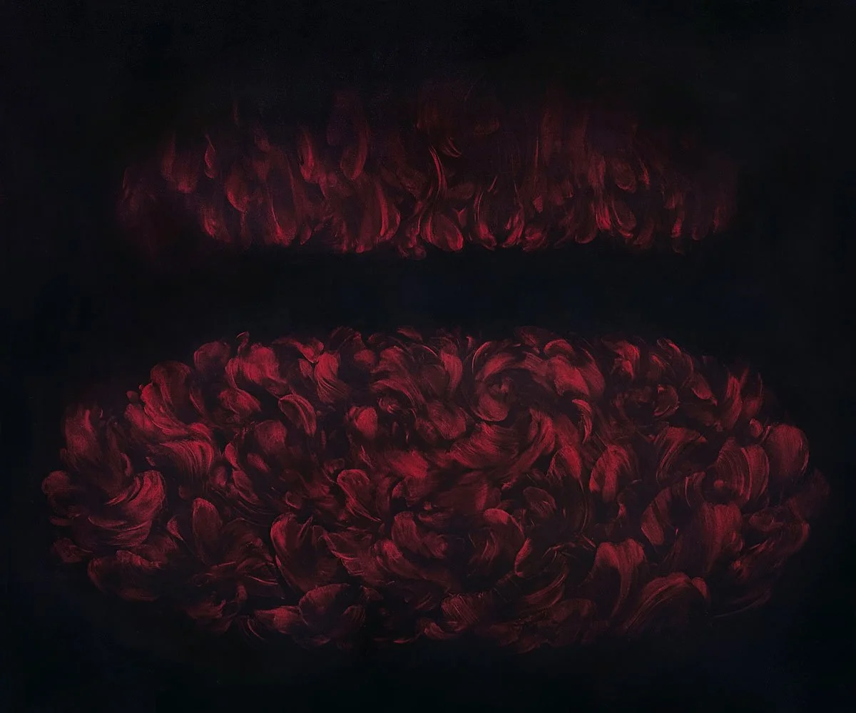 INITIATION, 2026 · Oil on canvas · 100 x 120 cm 