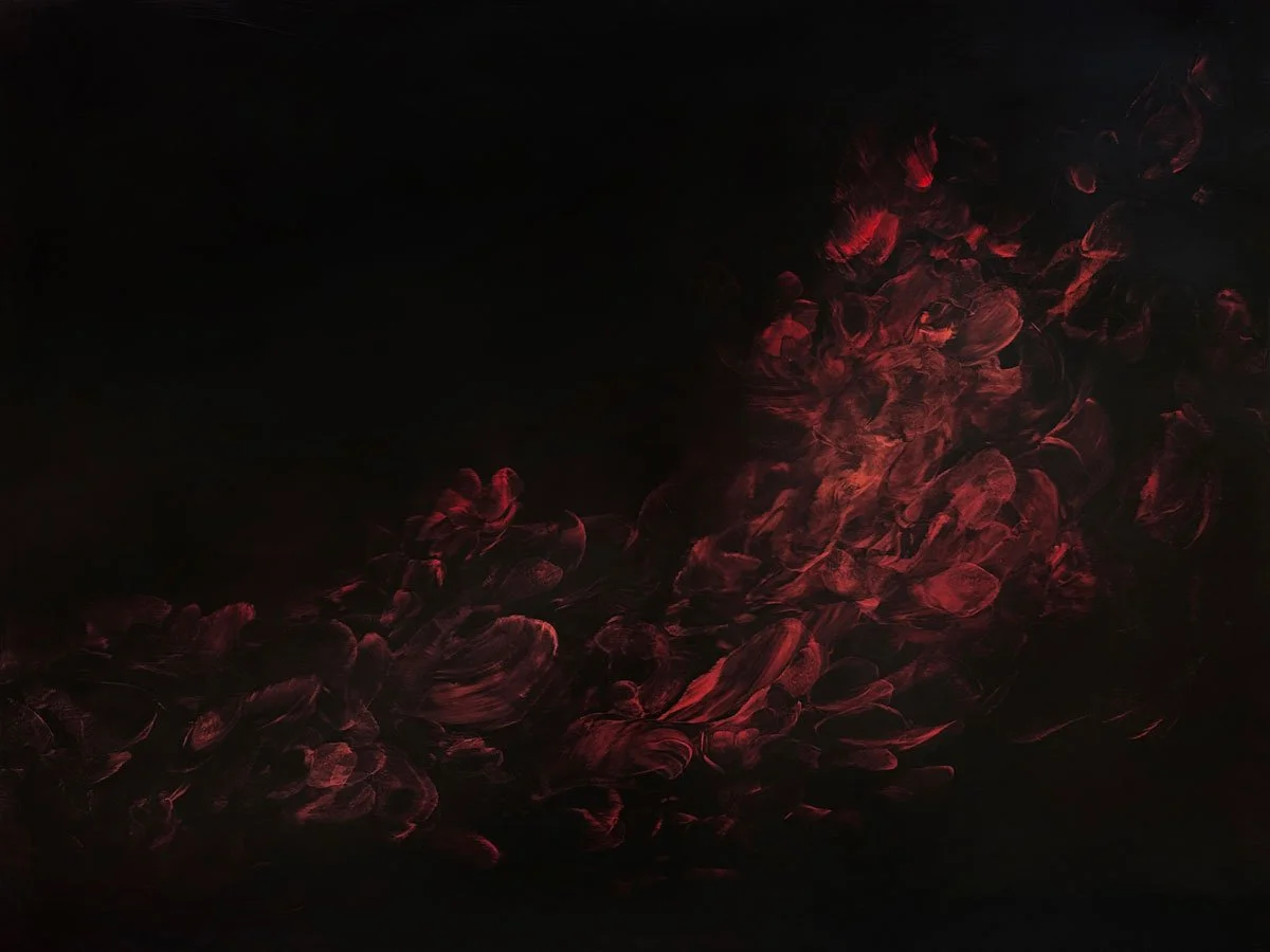CLINAMEN, 2026 · Oil on board · 60 x 80 cm · Private collection, UK