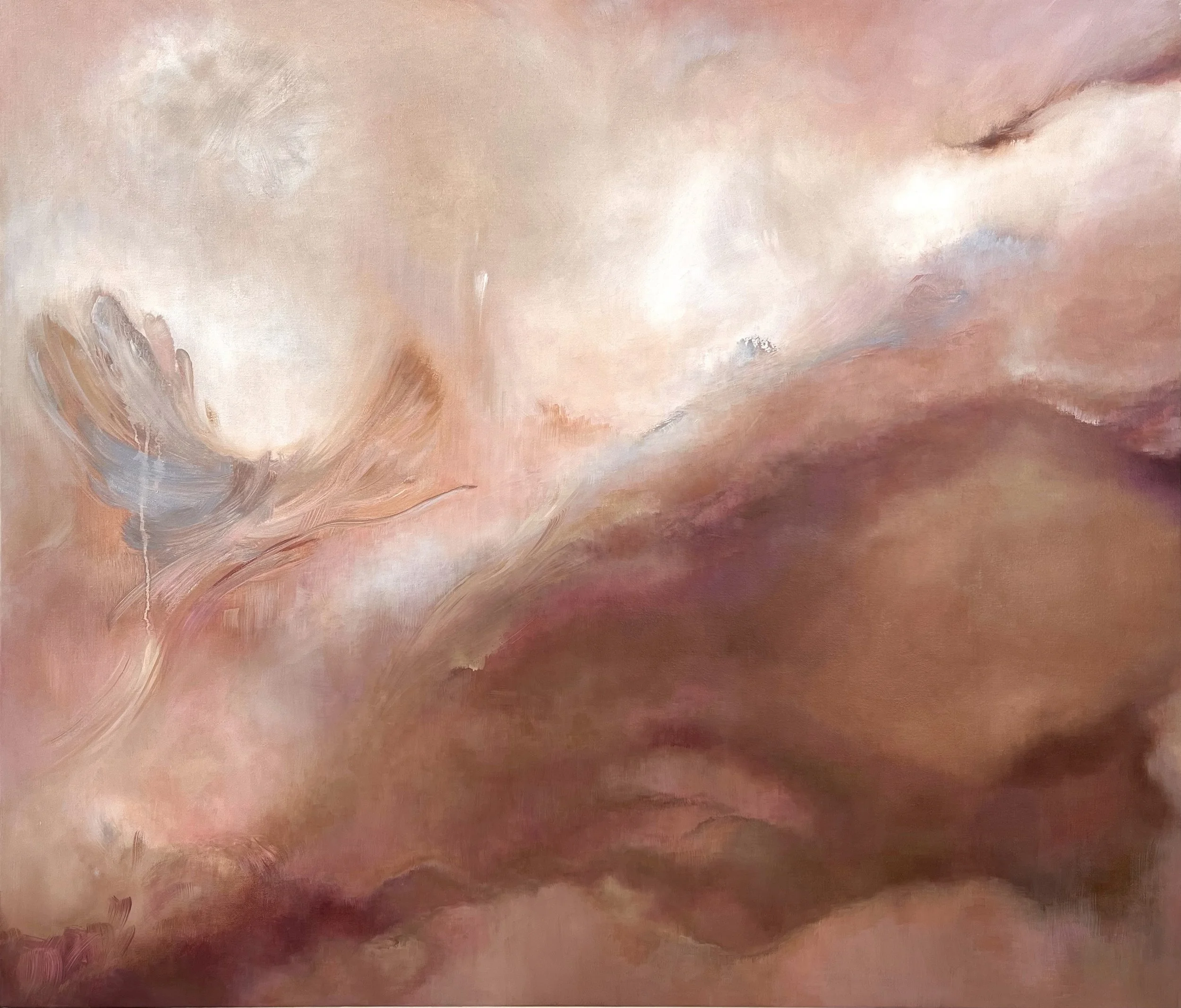 YOU ARE FUCKING EXTRAORDINARY · Oil on canvas · 60 x 70 cm · Private collection, USA