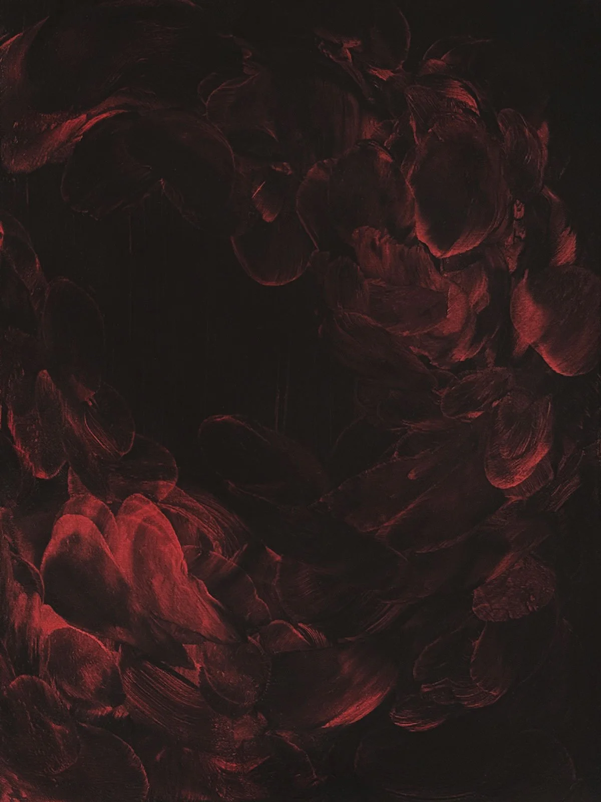 INCANTATION I, 2026 · Oil on board · 24 x 18 cm · Private collection, Qatar