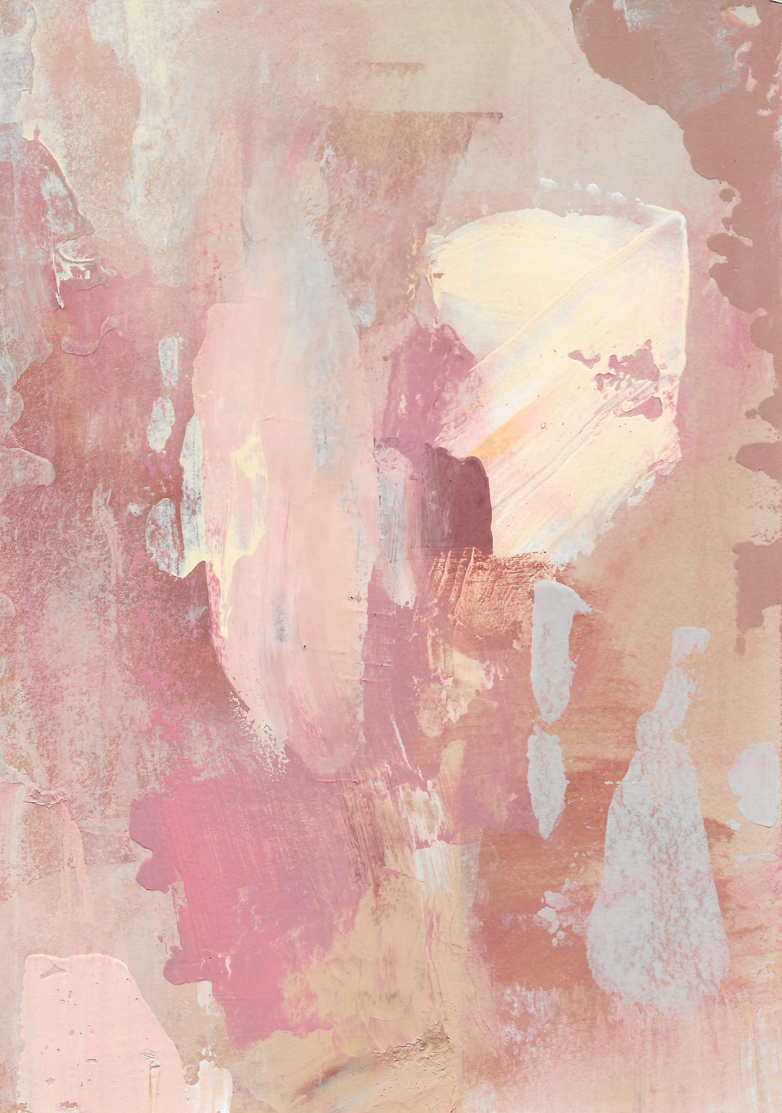 MEDINA MARRAKESH I · Acrylic on paper · 21 x 15 cm · Private collection, UK