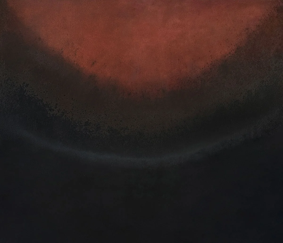 CHTHONIC, 2026 · Oil and charcoal on canvas · 60 x 70 cm