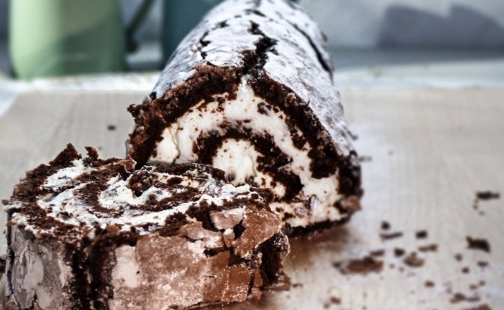 Chocolate Baileys Roulade