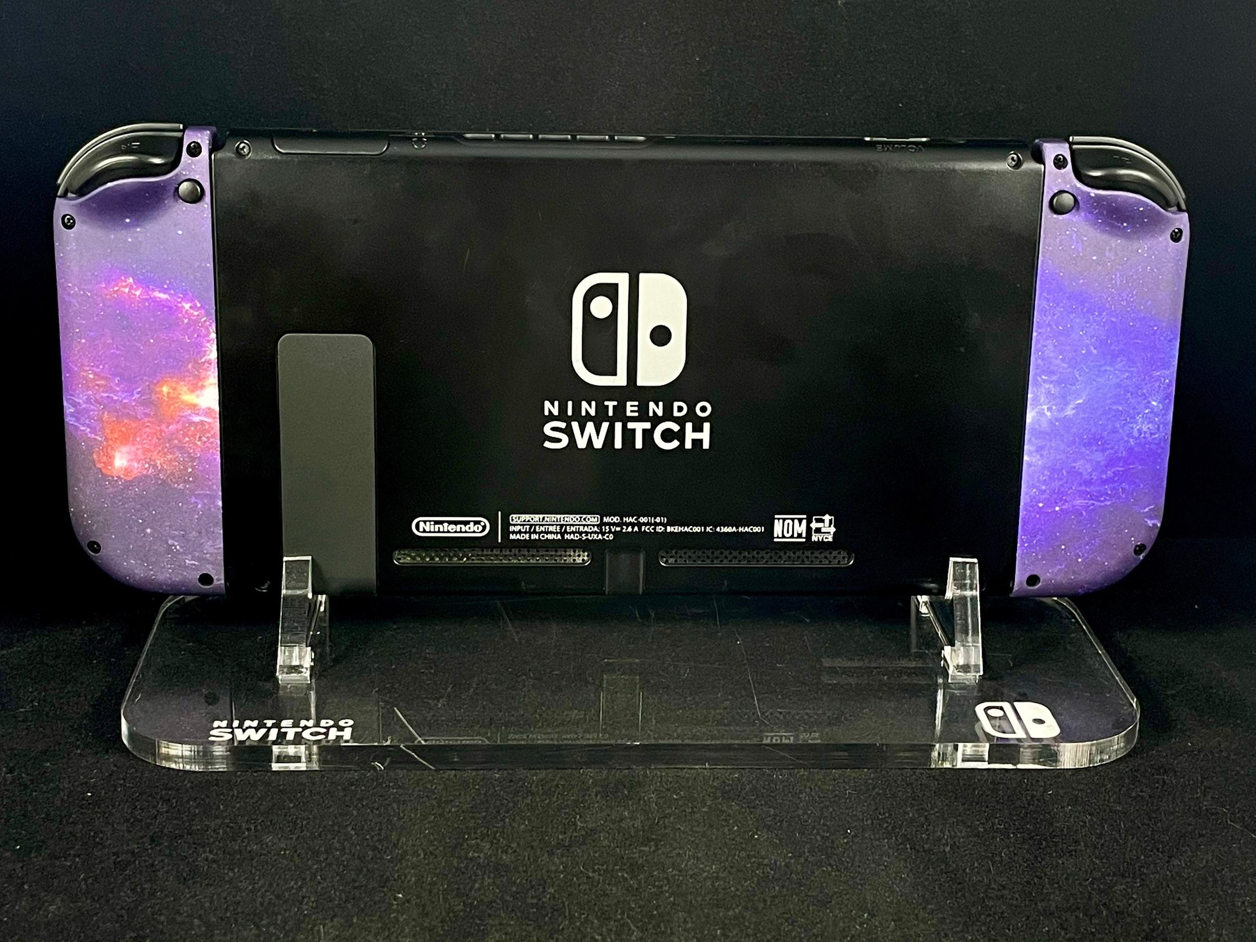 Custom Cosmic Space Galaxy Themed Nintendo Switch Joy-con 