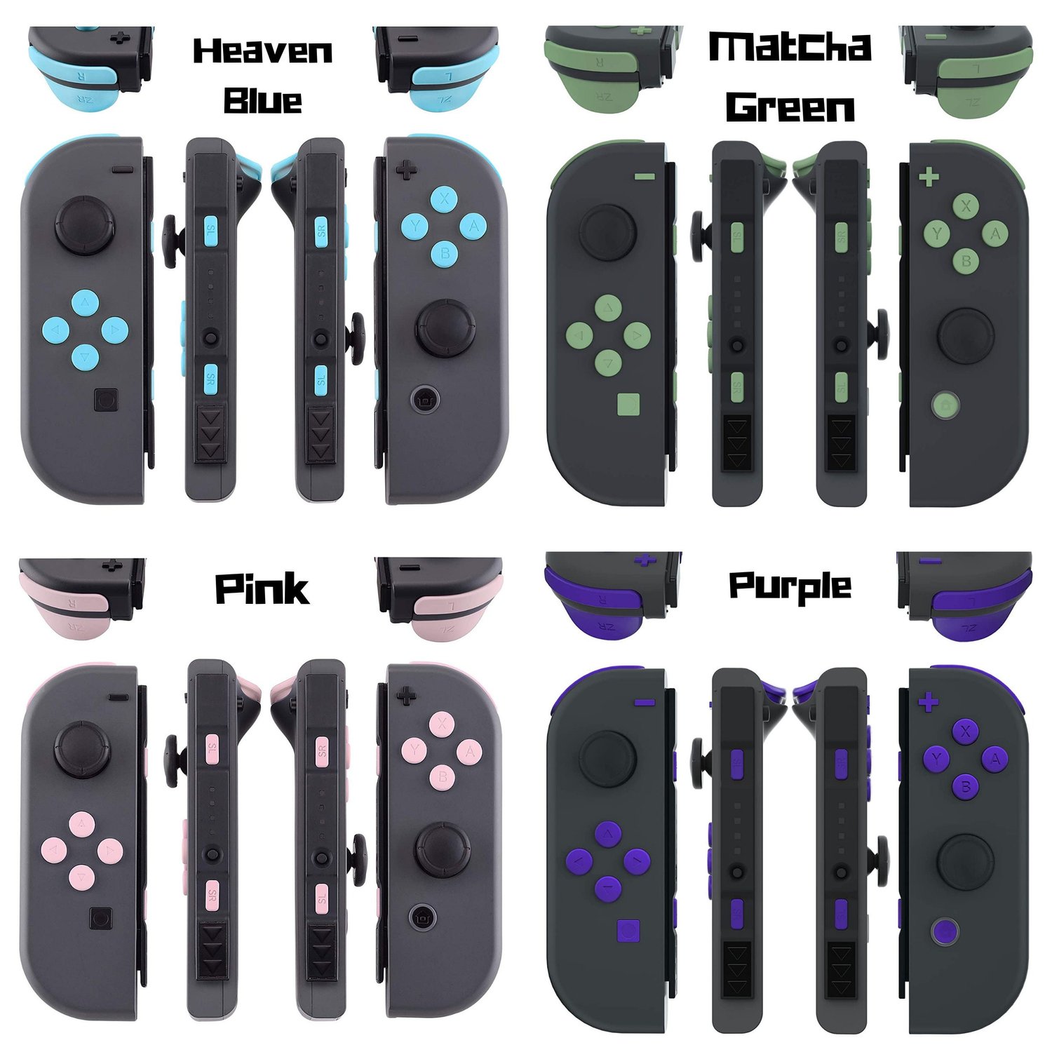 Nintendo Switch Joycon Controller Detailed 