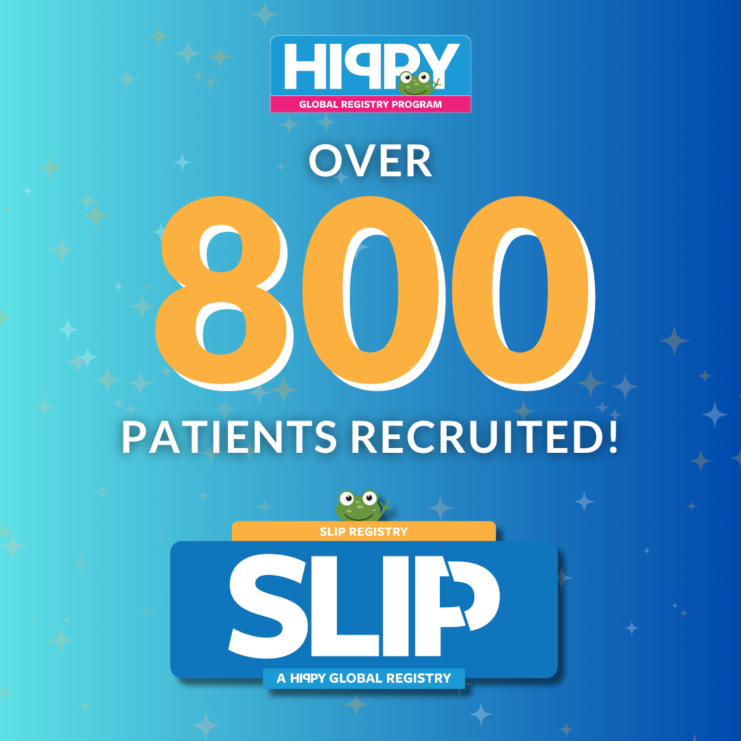 SLIP Registry surpasses 800 patients enrolled!