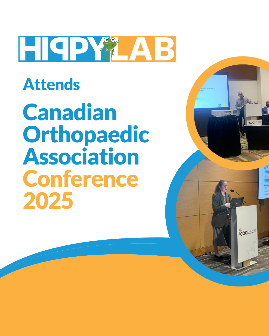 Hippy Lab at the Canadian Orthopaedic Association Annual Meeting 2025