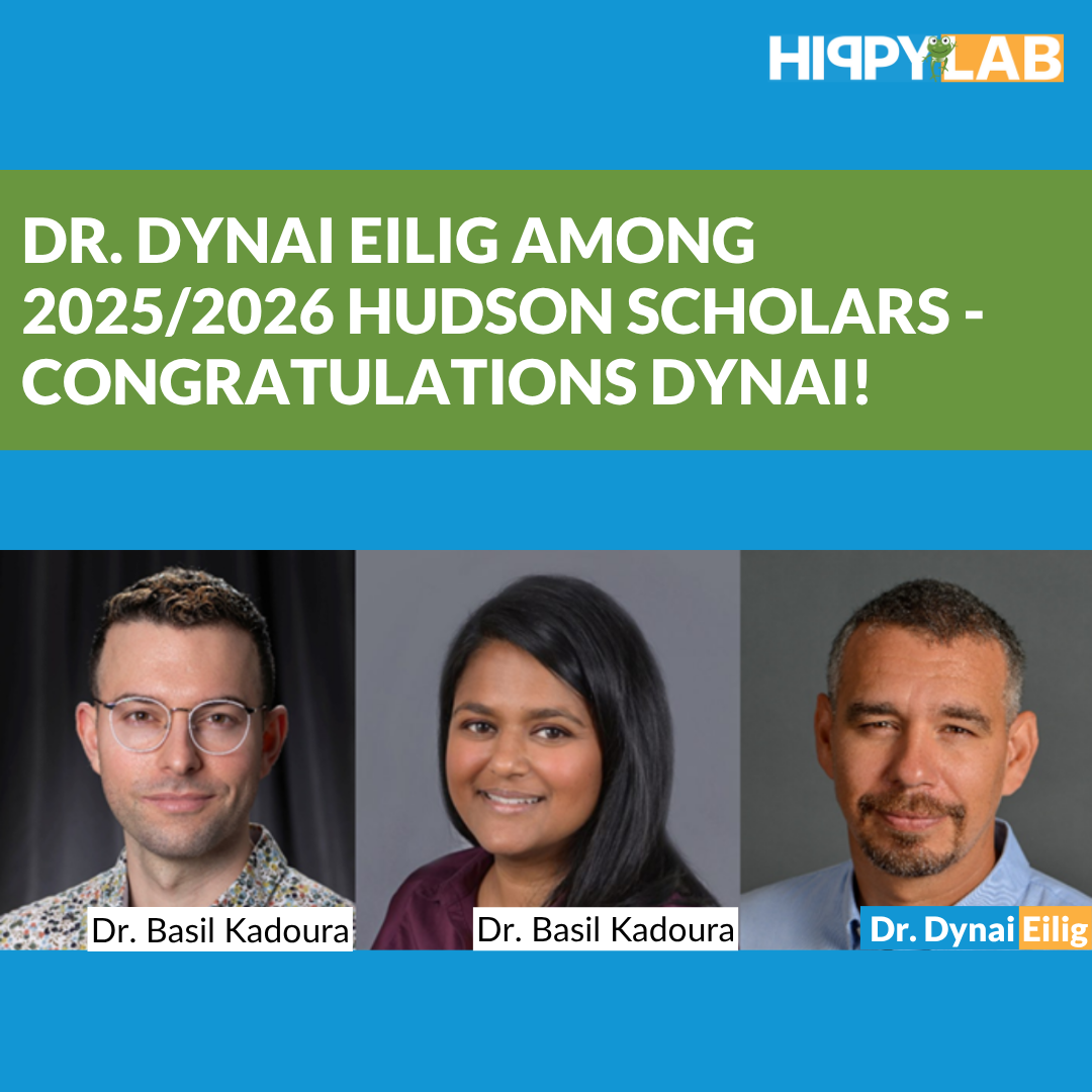 Congratulations to Dr. Dynai Eilig, recipient of the 2025–26 Hudson Scholars Award!