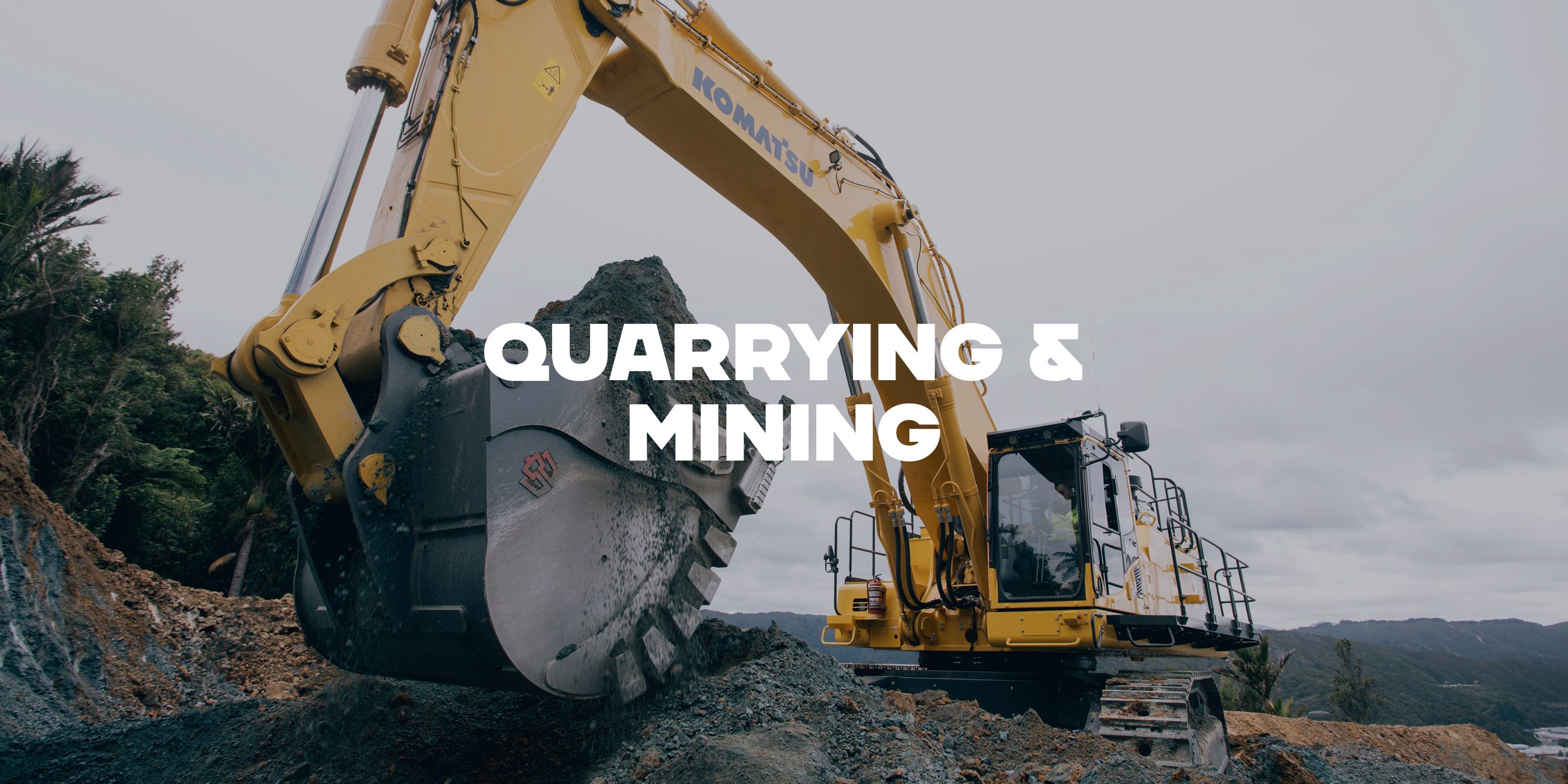 Quarrying and Mining industry serviced by Real Steel