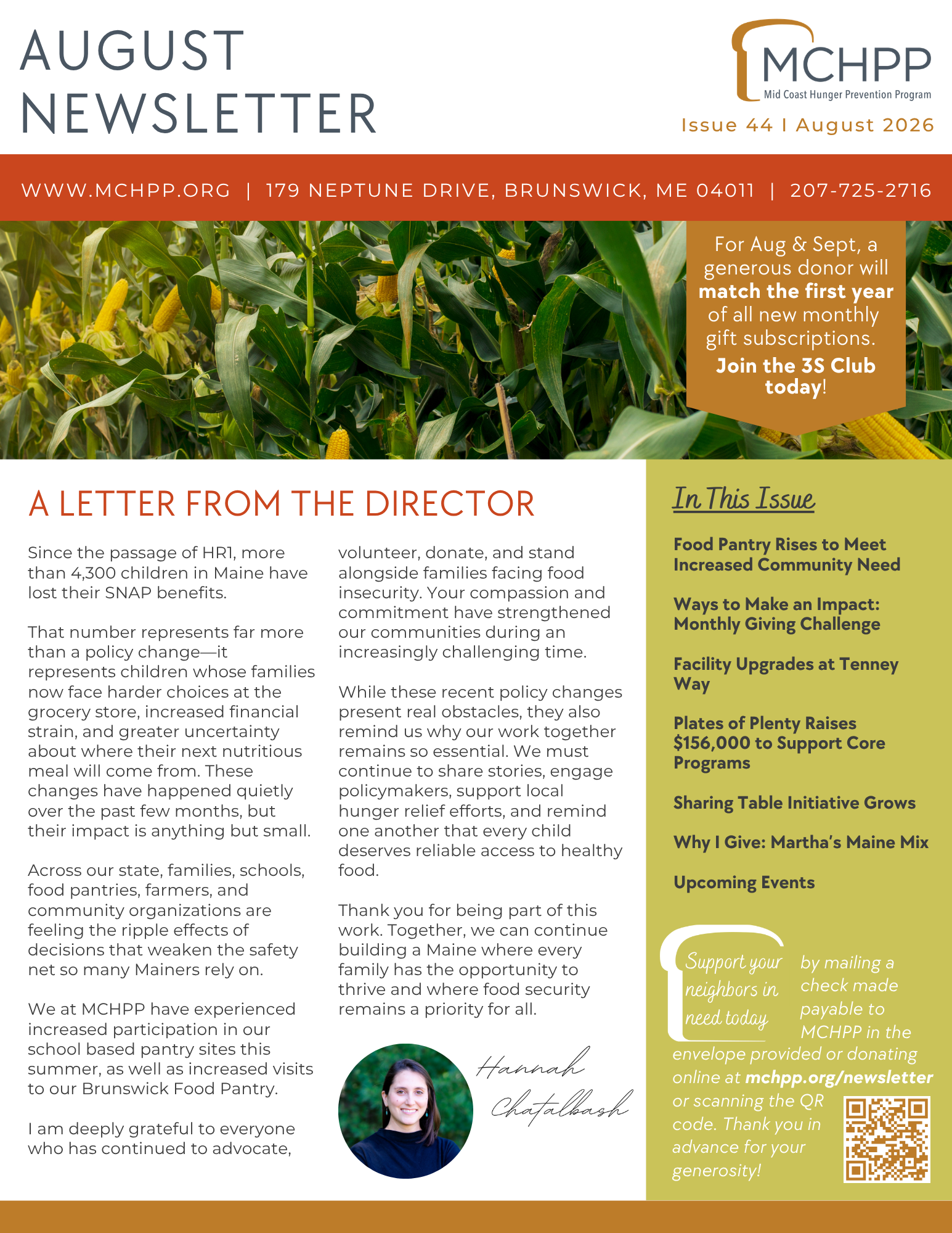Summer 2026 Newsletter