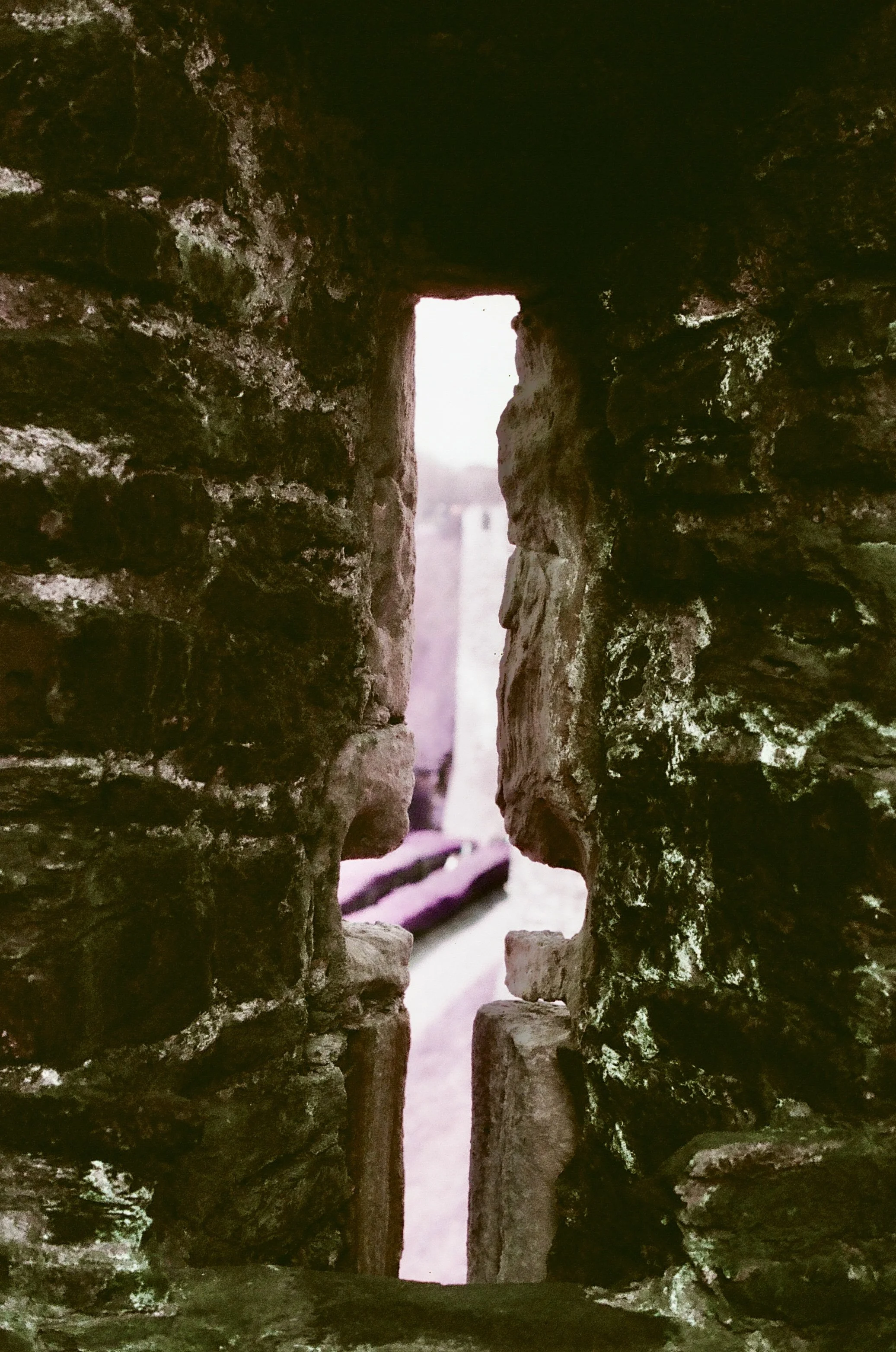 Northern Wales - Castle Conwy - Lomochrome Purple XR 100-400