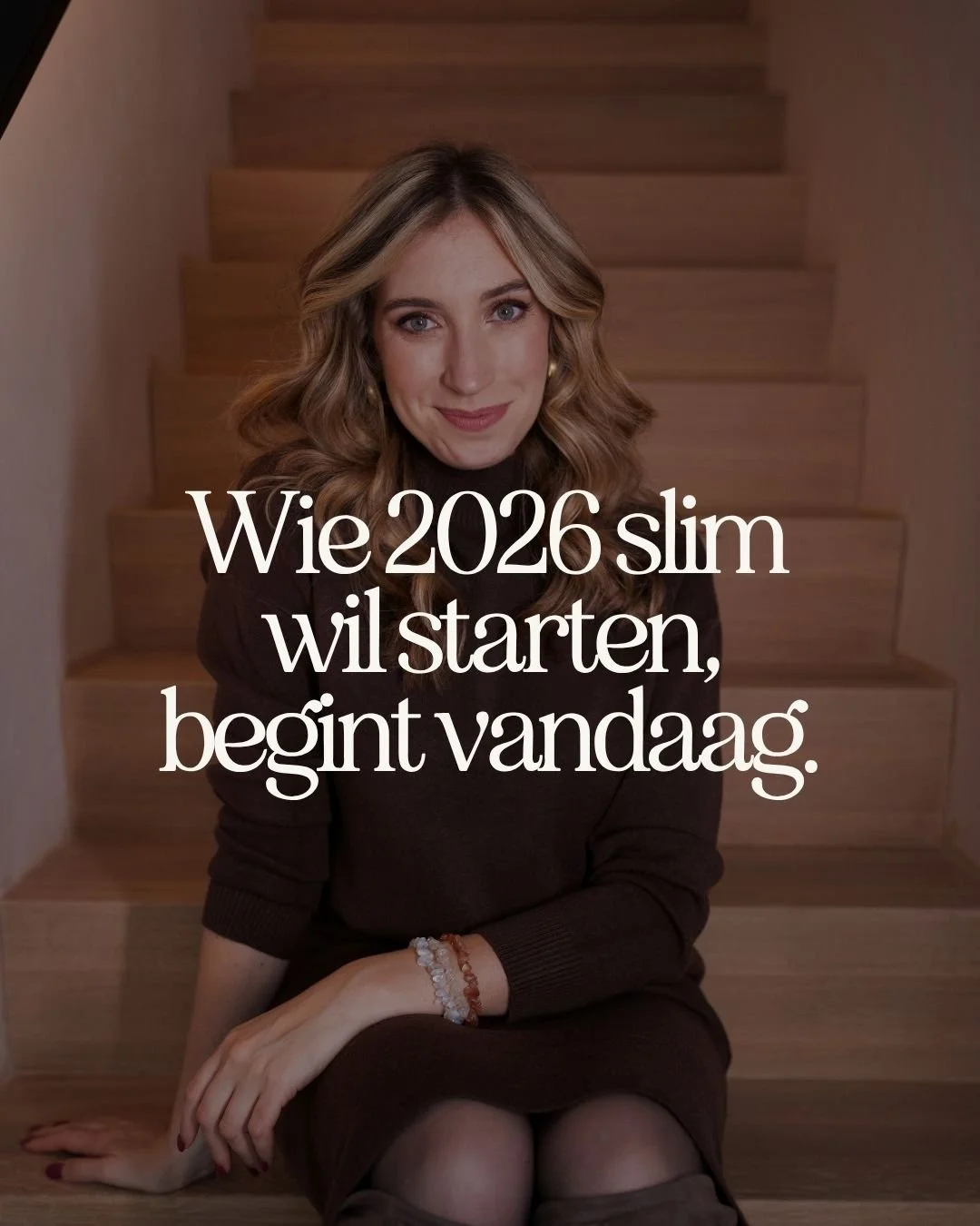 Sterke ondernemers wachten niet tot januari.
Die zijn nu al bezig met hun plan voor 2026.

Omdat het rust geeft. Richting. En omdat je op die manier je doelen v&eacute;&eacute;l sneller bereikt.

Flow&amp;Elevate is mijn nieuw traject voor ondernemer