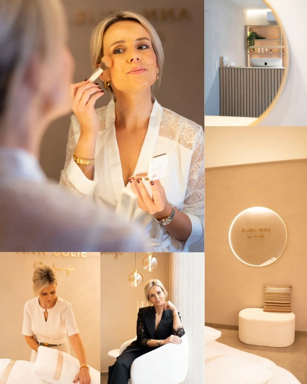 Voor Huidinstituut Ann Jolie in Zonhoven combineerden we fotografie en video op &eacute;&eacute;n opnamedag.

En eerlijk? Die combinatie werkt z&oacute; krachtig.

Omdat alles gewoon &eacute;&eacute;n geheel vormt.
Je beelden voelen samenhangend. Nie