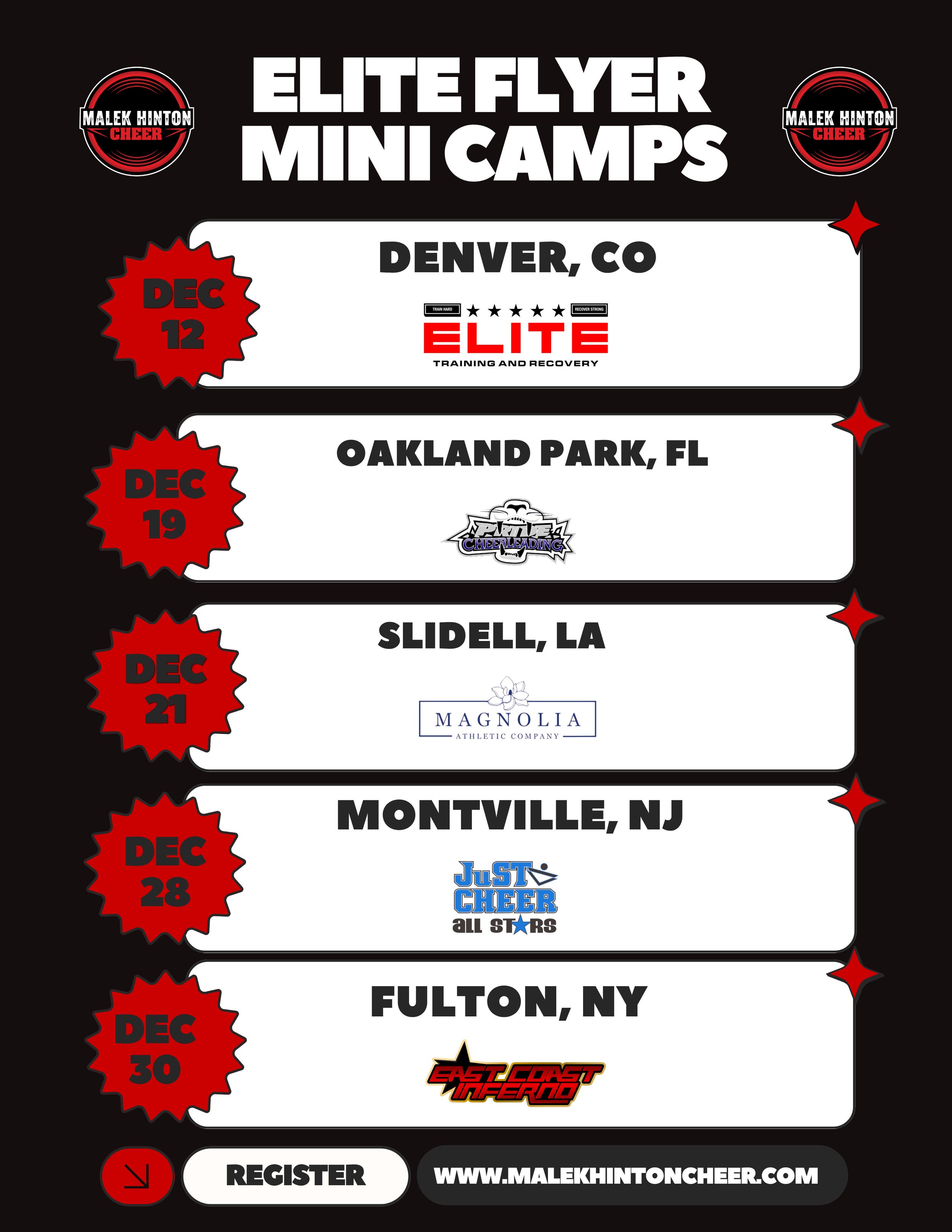 2026 ELITE FLYER MINI CAMPS