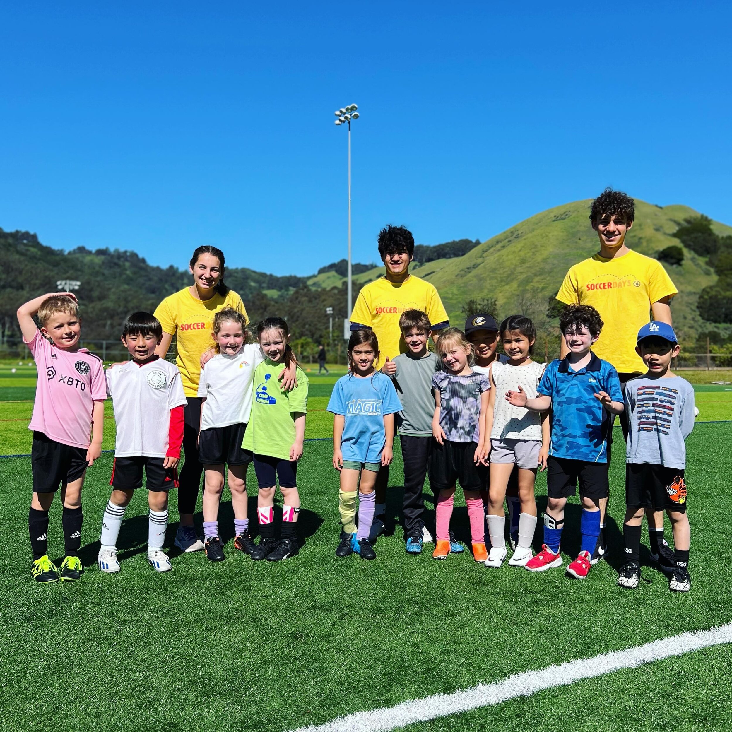 Spring Break Soccer Camp 2024! For girls and boys ages 5-12 years old at any skill level. Single day registration available as the week goes on. Visit SoccerDays.com for more info.
