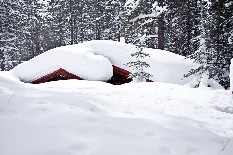 Too much snow can break your house, can break your heart
