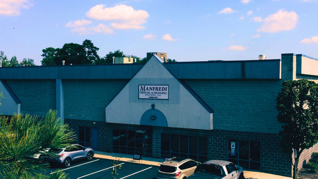Manfredi O&P prosthetics clinic in Monmouth County, New Jersey, serving amputees since 1958