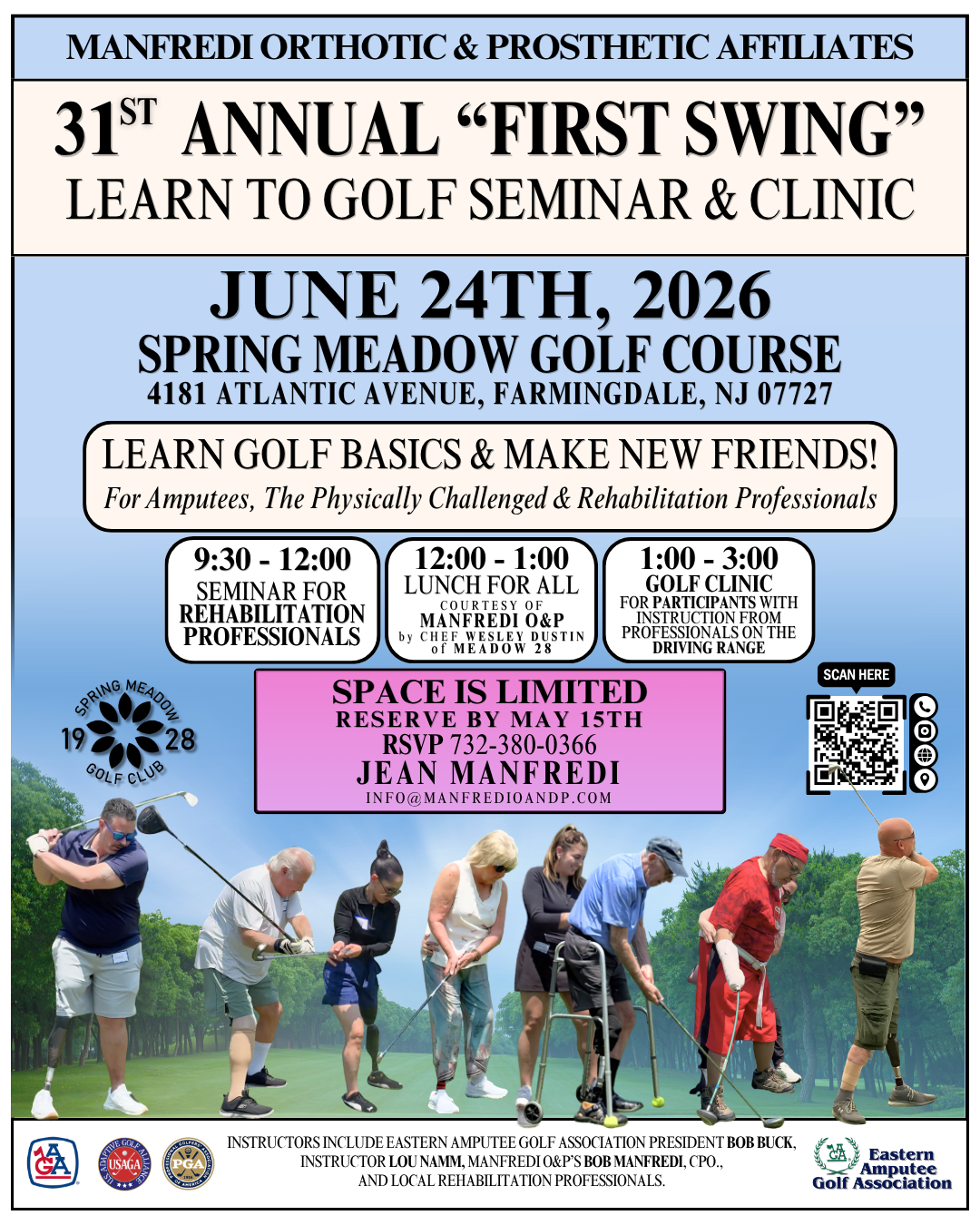 31st Annual First Swing Learn to Golf Seminar &amp; Clinic
