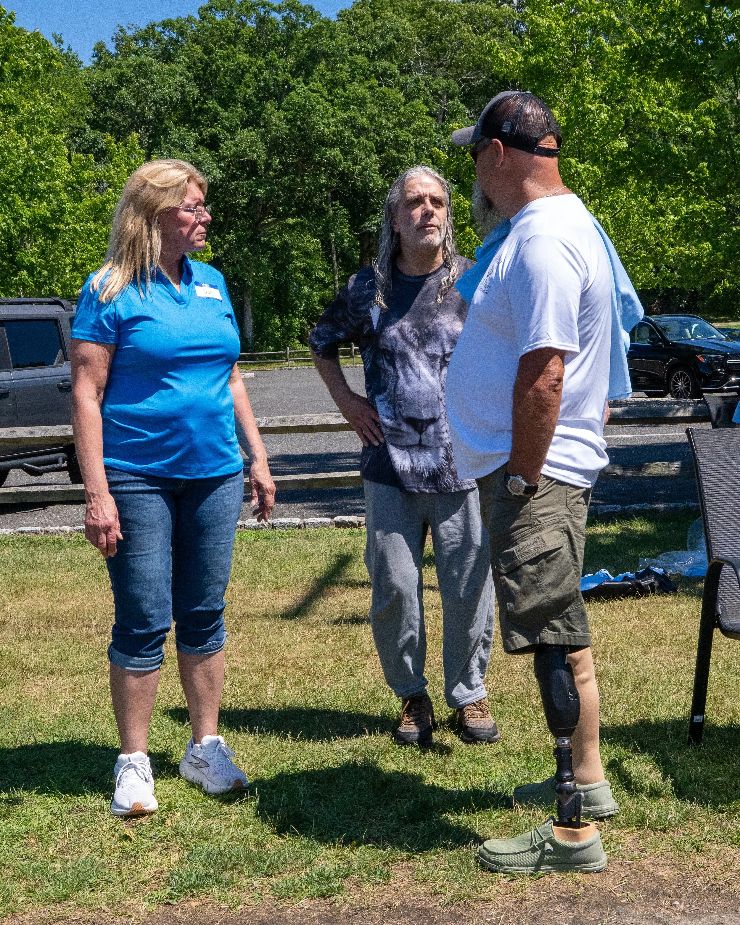  Jean Manfredi of Manfredi O&amp;P teaching physical therapists and occupational therapists about adaptive equipment. First Swing Golf 2026 - Spring Meadow Golf Course Farmingdale, NJ 