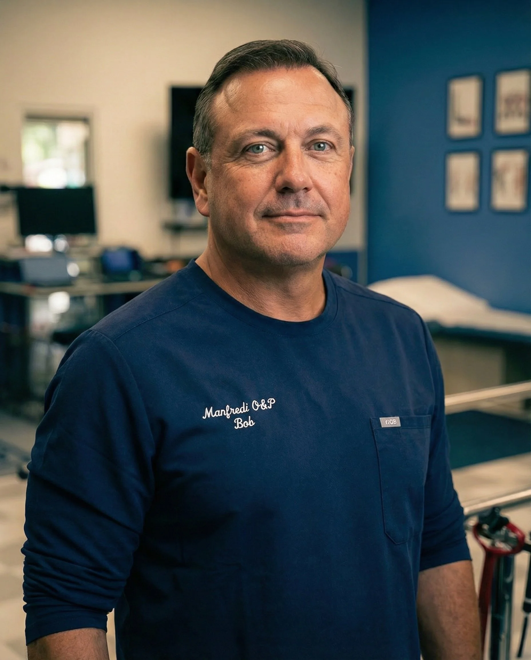 Robert C. Manfredi, CPO, Owner of Manfredi O&P Affiliates in Eatontown, NJ.