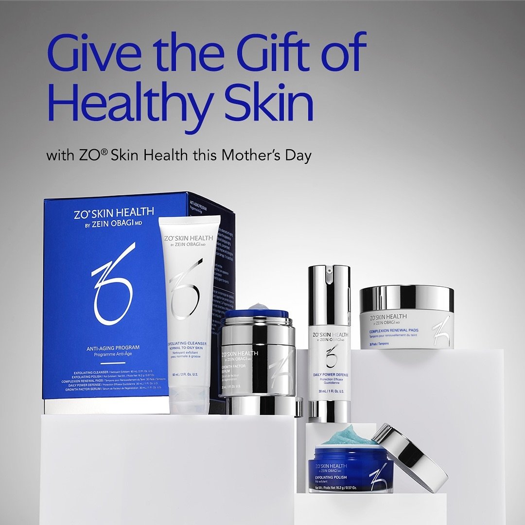 Give the Gift of Glowing Skin this Mother's Day! 🌷💖

This Mother's Day, show how much you care with the gift of radiant, healthy skin from ZO Skin Health. Whether she's new to skincare or a seasoned enthusiast, ZO's scientifically advanced formulas