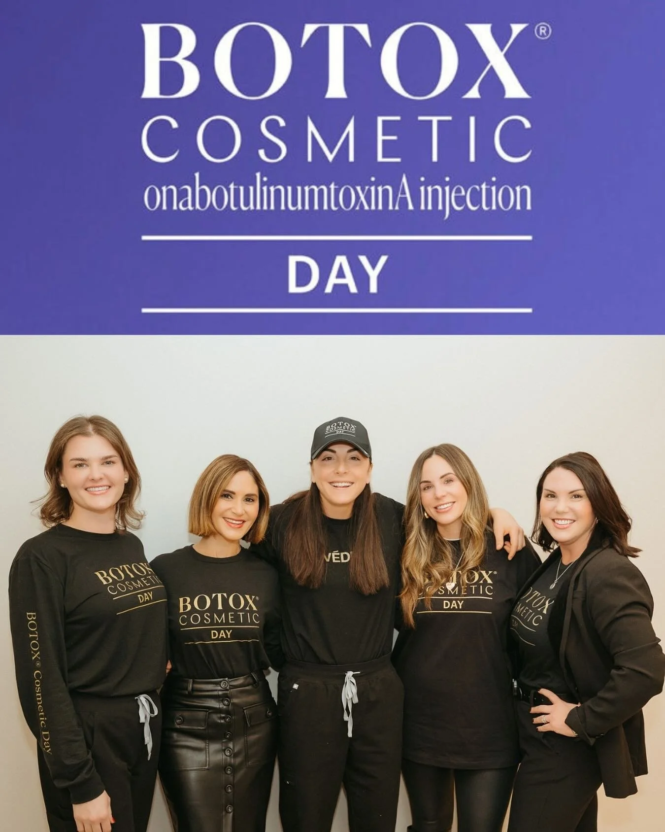 💉✨We had such a fun and successful BOTOX Cosmetic Day celebration across both locations -  filled with amazing clients, games, prizes, and glowing skin! 🥳

We were especially honored to welcome some of our Allergan partners who stopped by to celebr