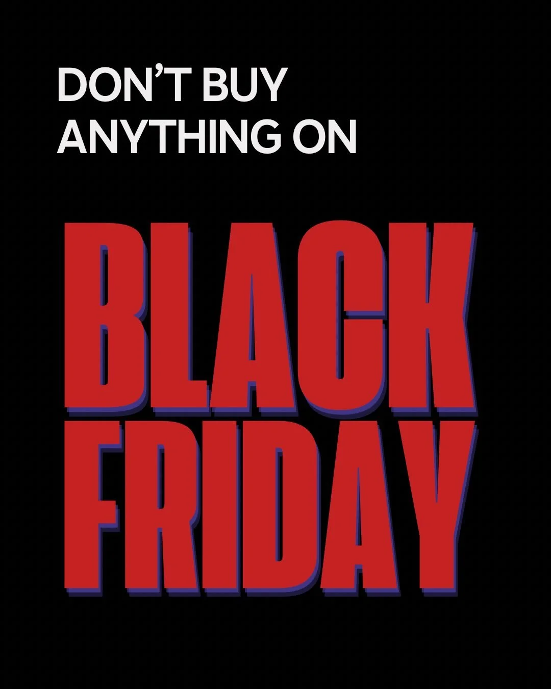 🚫 Don&rsquo;t buy anything for Black Friday&hellip;
(jk, buy whatever you want - just don&rsquo;t forget to save for the gift that keeps on giving) 💳✨

A little reminder from your future self:
Rejuvenations Gift Card Day is almost here - and if you