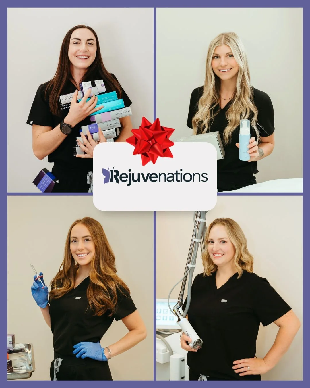 🎁 It&rsquo;s officially Holiday Glow Mode at Rejuvenations! 

✨ Still shopping? We&rsquo;ve got you.
Our instant e-gift cards make the perfect last-minute gift - easy to buy online, send instantly, and let them choose from spa services, aesthetic tr