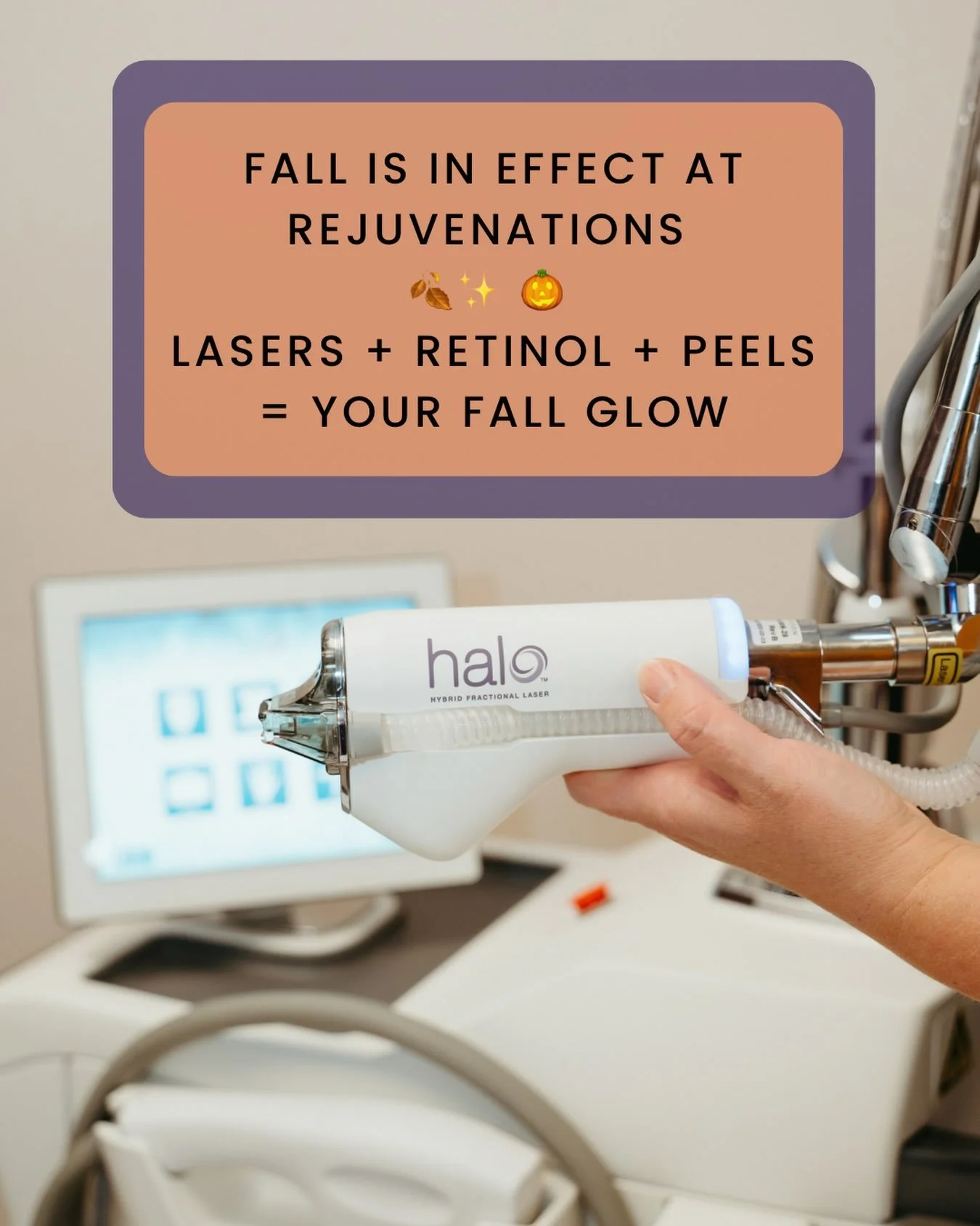Fall is officially in effect at Rejuvenations! 🍂✨ It&rsquo;s time to refresh your skin after summer, get your glow back, and start prepping for the holiday season!

🔥 LASER BOGO EXTENDED!
You asked, we listened! By popular demand, we&rsquo;re exten