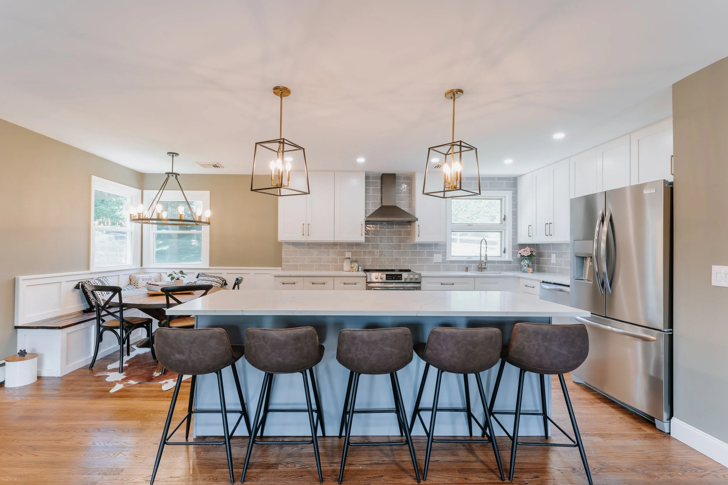 Contemporary Transitional Kitchen Remodel by The Buildwell Group project photo