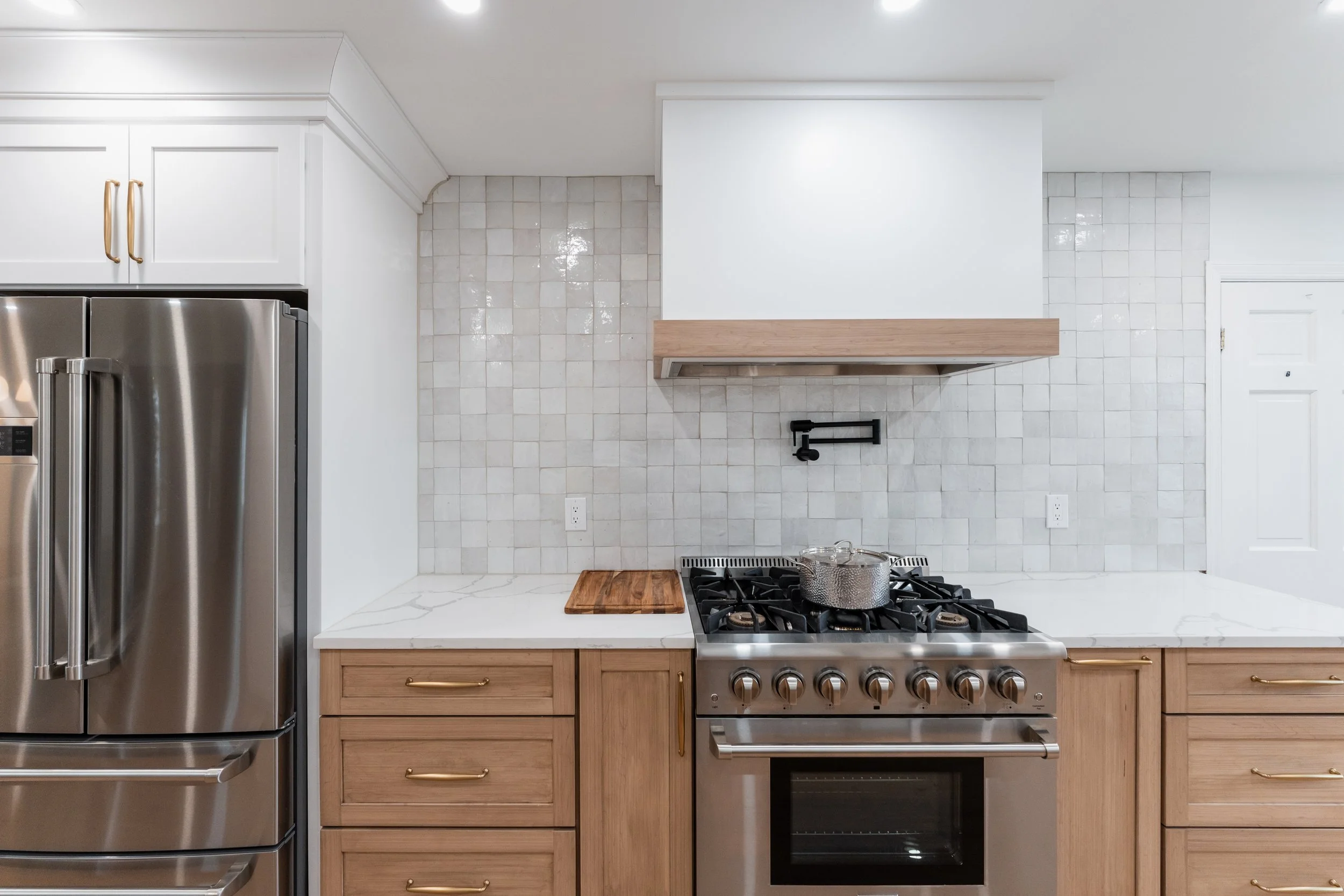 Modern Transitional Kitchen Remodel by The Buildwell Group project photo