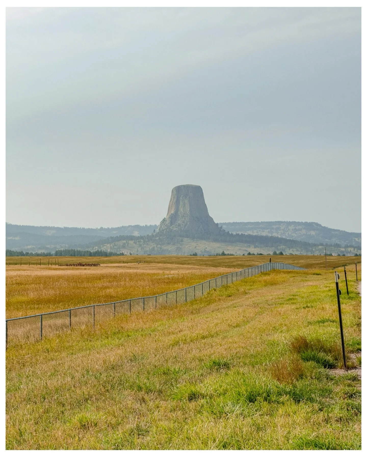 Part 2. // Devils Tower, Wyoming. #roadtrip25 

This part of the trip across I really enjoyed exploring the North Eastern corner of Wyoming bordering South Dakota. Devils Tower interest me for years and I finally got to check it out. It&rsquo;s a ver