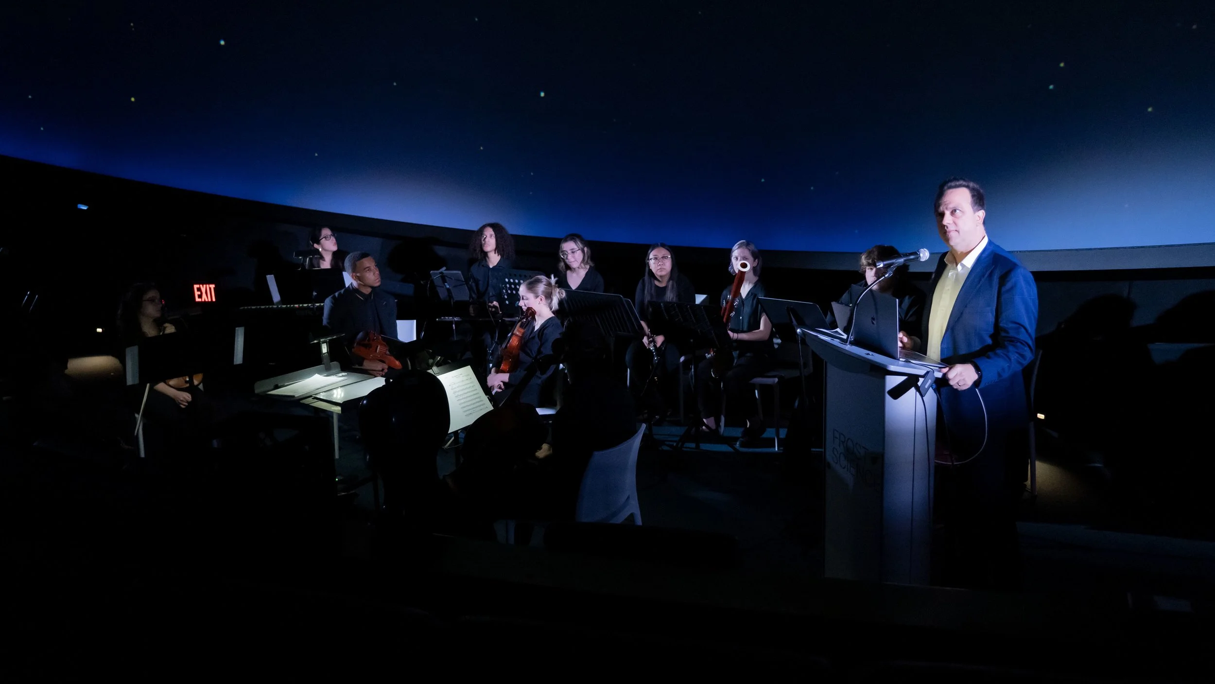 Planetarium gig with composer of Queen's Gambit.jpg