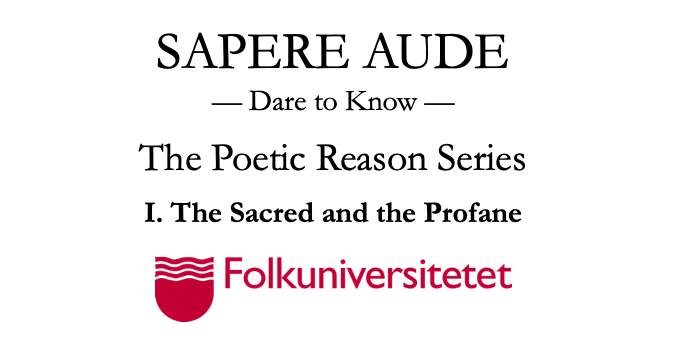 Lecture: The Sacred and the Profane