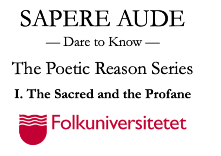 Lecture: The Sacred and the Profane
