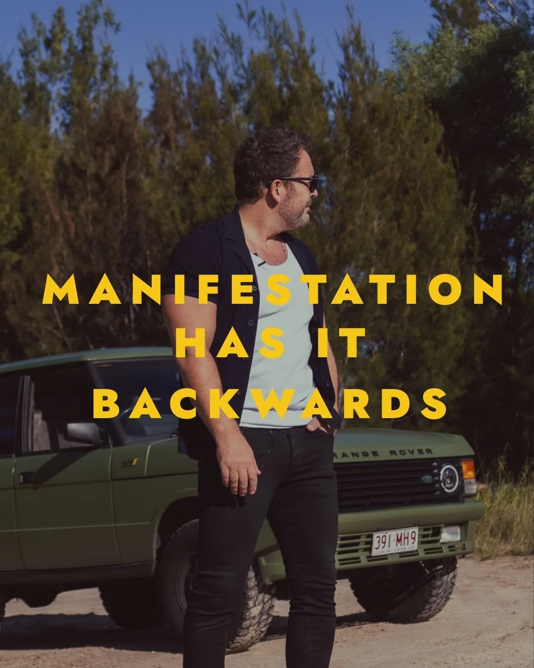Manifestation has it backwards. 

And there&rsquo;s twenty years of data proving it.

Picture the life, feel like you already have it, and the universe handles the rest.

A psychologist at NYU, Gabriele Oettingen, tested that. Not with vibes &mdash; 