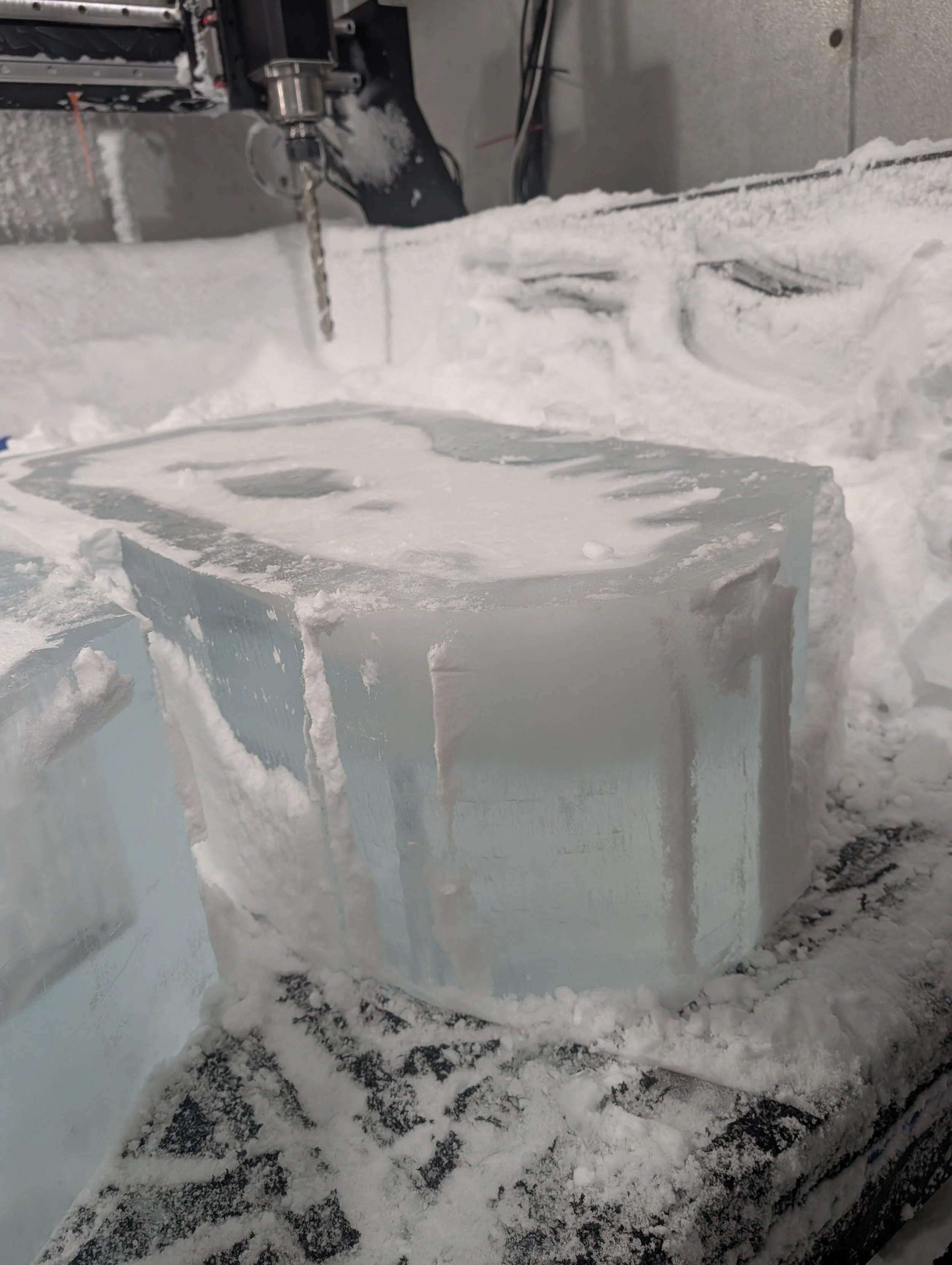 10" Block CNC Ice Cut