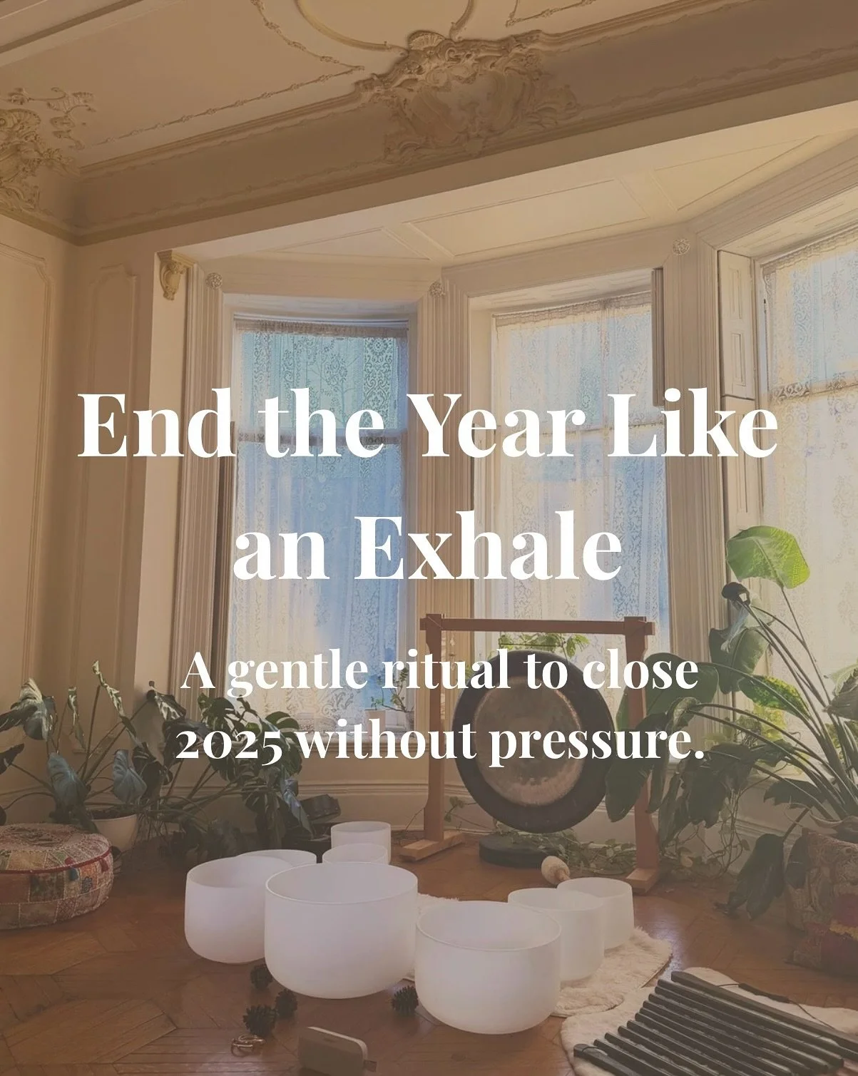 What if you ended the year like an exhale&hellip;
and entered the new one without abandoning yourself?

No forcing clarity.
No rushing healing.
No performing &ldquo;readiness.&rdquo;
Just nervous system first &mdash; direction second.

Because alignm