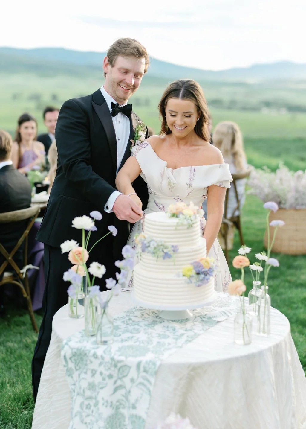 Happy Anniversary, Logan &amp; Boyce! May your lives be as beautiful as your wedding.
 #luxurywedding #coloradoranchwedding #steamboatspringswedding #RanchWeddingVenue #DestinationWedding #coloradoweddingstyle #ranchwedding #steamboatsprings #colorad