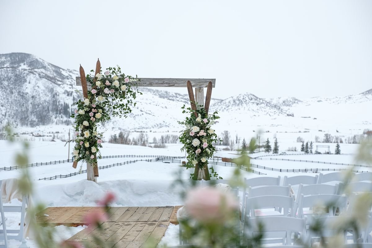 Olivia &amp; Kellen's Luxury Winter Destination Wedding in Steamboat Springs, Colorado