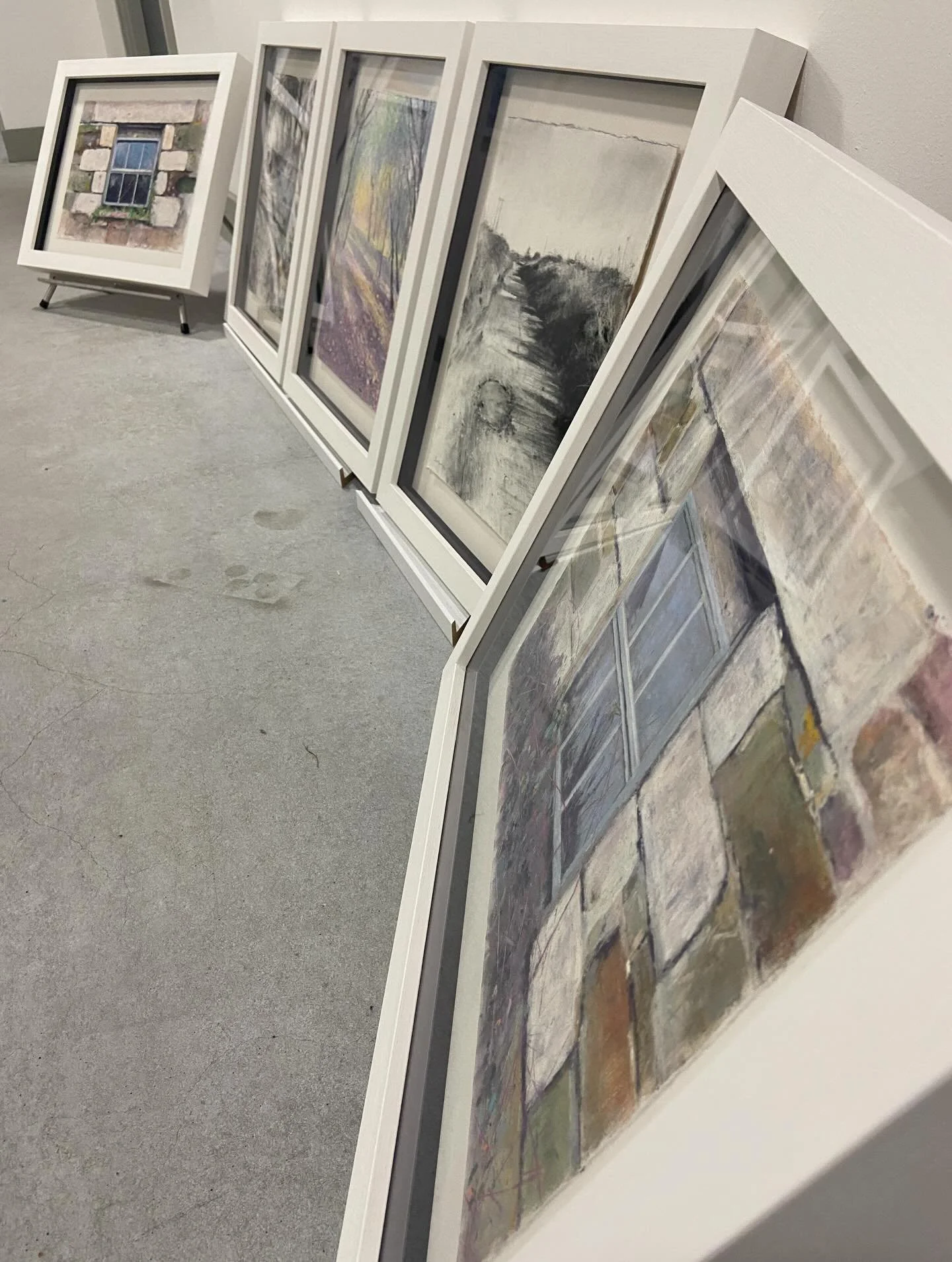 Work framed ready for exhibition @pastelsociety.uk in London @mallgalleries 21 January - 7 February 2026.
I&rsquo;m doing a couple of charcoal drawing demos at the gallery on 4 February - check website for details 😃
.
#pastelsociety #andrewbarrowman